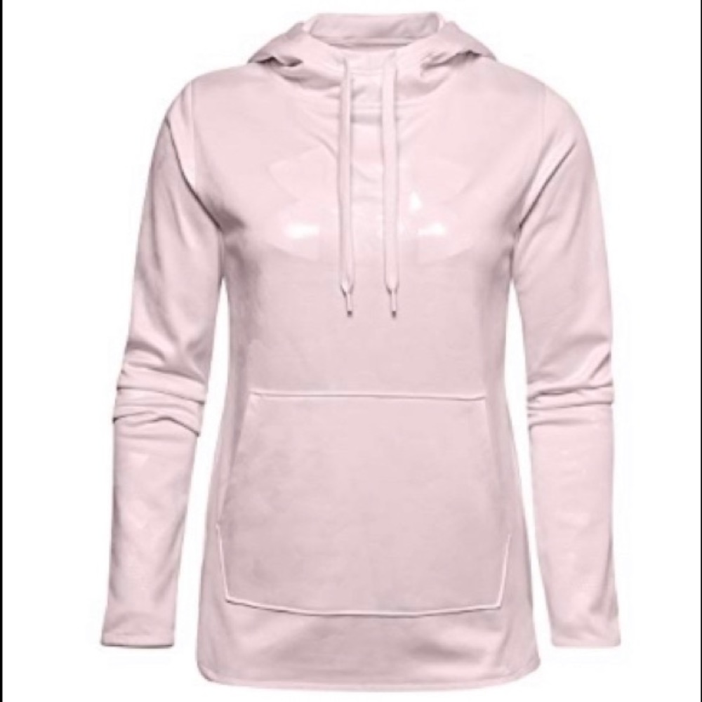 Under Armor Women’s Fleece Log Camo/Shine Hoodie Sise Small